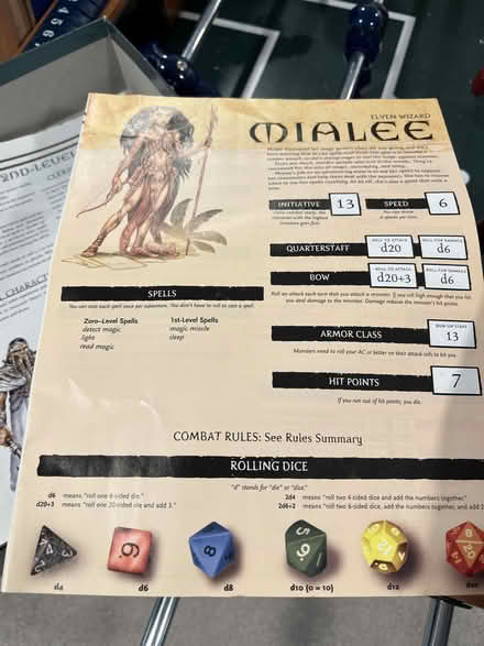 Photo of free DnD dice. Also misc Dnd items (northeast ann arbor) #2