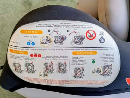 Photo of free Child's Car Seat (Pass Courtyard LE65) #4