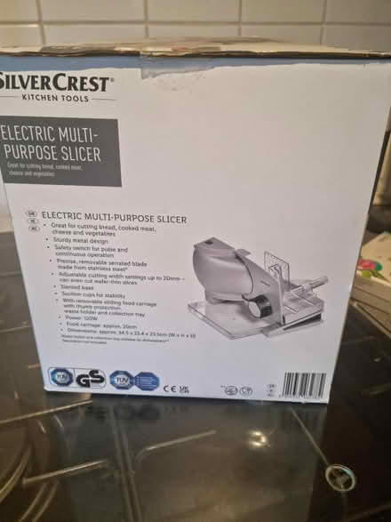 Photo of free Electric multi-purpose slicer (St Athan CF62) #1