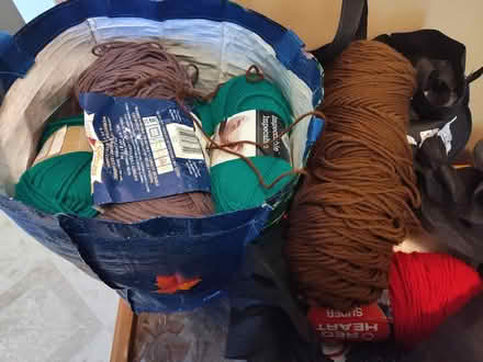 Photo of free Yarn and Knitting Needles (West Etobicoke (bloor/427)) #1