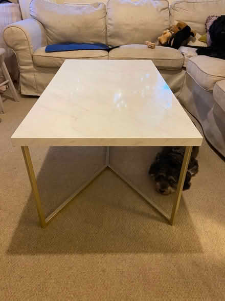 Photo of free Faux marble coffee table (Chiswick, W4 2QX) #2