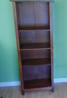 Photo of free tall wood shelf (Mary Manor Sunnyvale) #2
