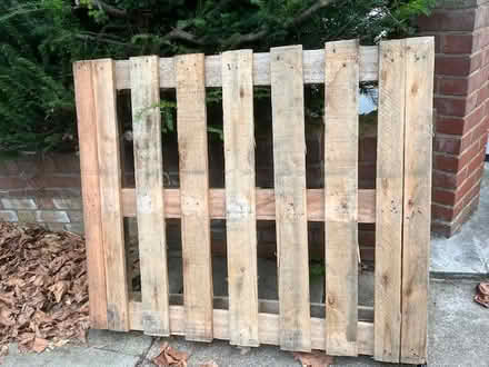 Photo of free Wooden pallet (London NW3 7QL) #1