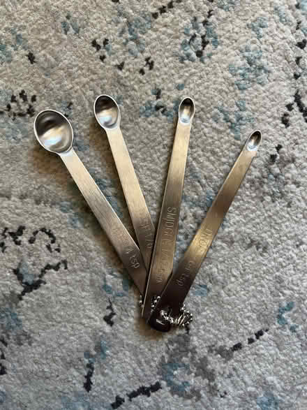Photo of free Tiny metal measuring spoons (Milpitas) #1