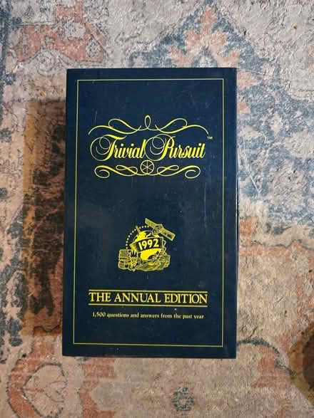 Photo of free Trivial Pursuit 1992 Edition (Carshalton SM1) #1