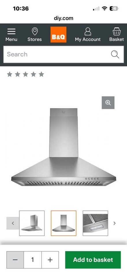 Photo of Cooker hood / Extractor (Rainow SK10) #1