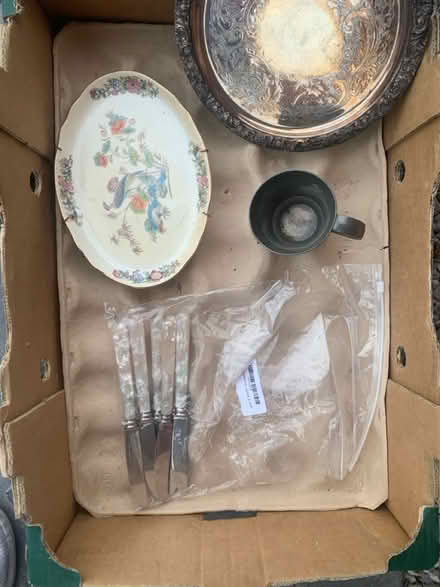 Photo of free Misc metal ware and plates (Loughborough LE11) #2