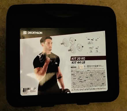 Photo of free Decathlon 20 kg dumbbell set (Brixton Hill SW2) #1