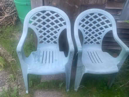 Photo of free Two garden chairs (St Leonards Green TN38) #1