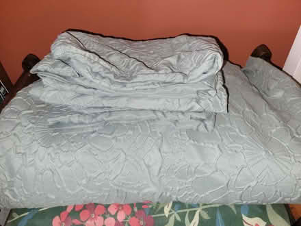 Photo of free Sage green duvet set (St Andrews BS6) #1