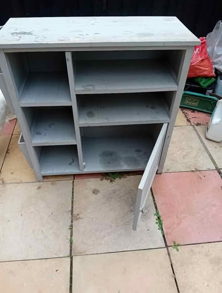 Photo of free Wooden cabinet with cupboard (Kingsley Park NN2) #2