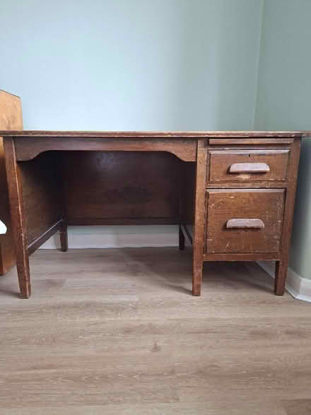 Photo of free Solid Wooden Desk (Whipps Cross E10) #1