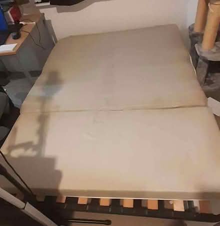 Photo of free IKEA Lycksele Double Sofa Bed Frame & Mattress (Letham DD8) #1
