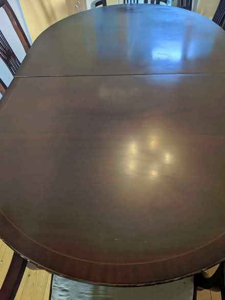 Photo of free Dining table and 5 chairs in need of refurbishment (Alcester Lanes End B13) #2