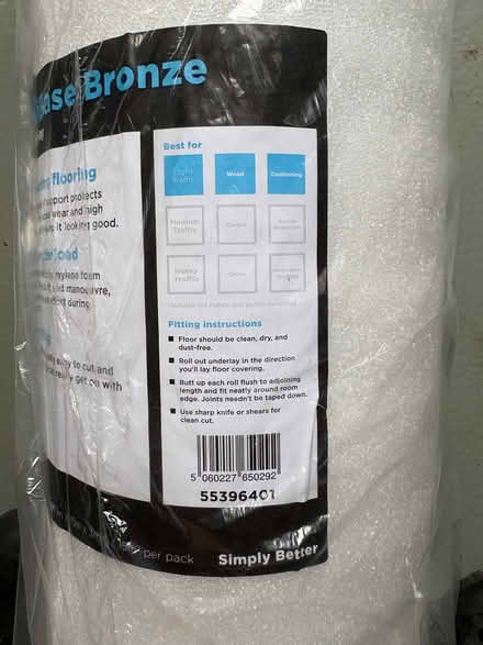 Photo of free Flooring underlay (Kingsclere RG20) #3