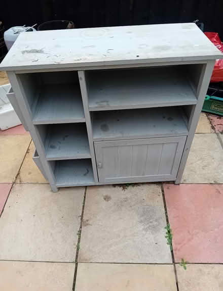Photo of free Wooden cabinet with cupboard (Kingsley Park NN2) #1