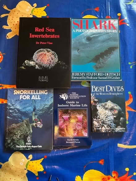Photo of free Old Diving and Fish Books (Haywards Heath RH16) #1