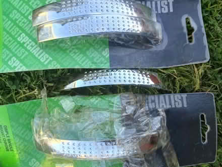 Photo of free 4 x chrome drawer handles (Rose Hill BB11) #1