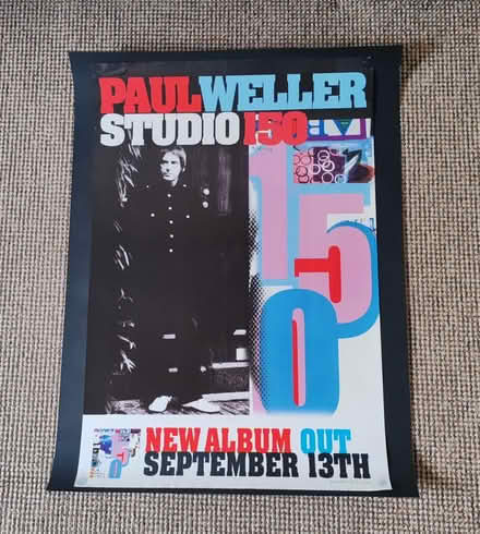 Photo of free Paul Weller Poster (Nottingham NG7) #1
