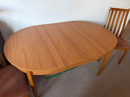 Photo of free Dining table with 4 chairs (Market Harborough LE16) #1