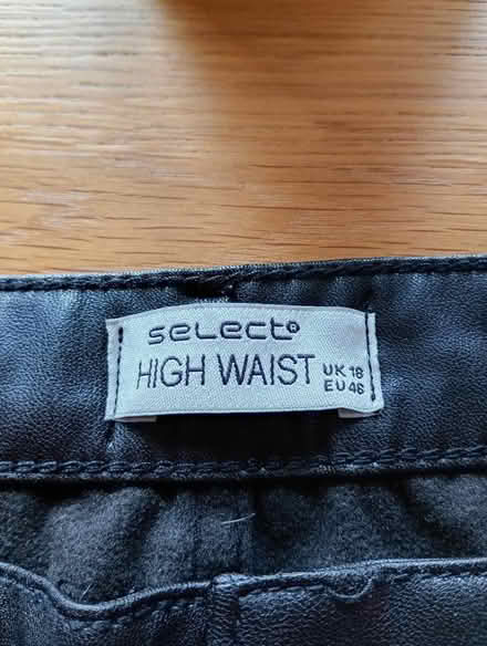 Photo of free Faux leather trousers (Temple Cowley OX4) #4