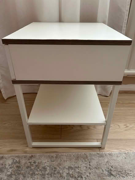 Photo of free Ikea white bedside table (Gosport PO13) #4