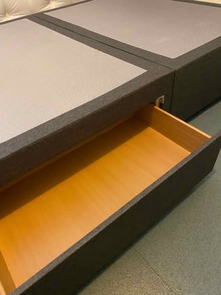 Photo of free king size bed frame and headboard (SW19 3AN) #2