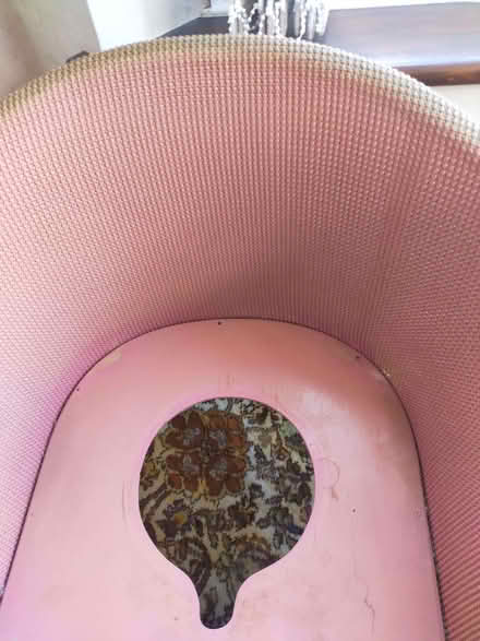 Photo of free Lloyd Loom type chair/Commode (Littleover DE23) #4