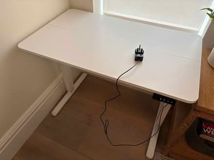 Photo of free White Standing Desk (Dunderrow) #1