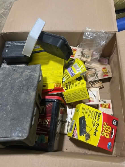 Photo of free Assorted rodent control / pest control equipment (Upper Wolvercote OX2) #1