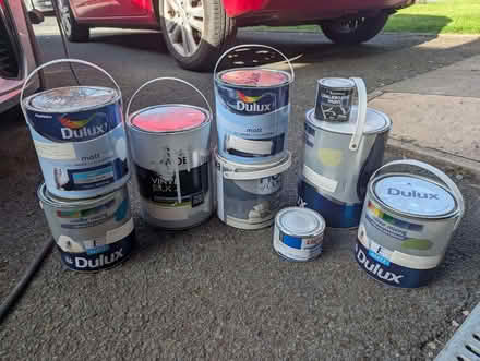 Photo of free Job lot of used paint (Ifton Heath SY11) #1