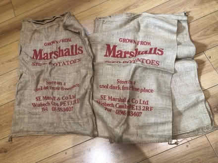 Photo of free Burlap potato bags (Whitton TW3) #1