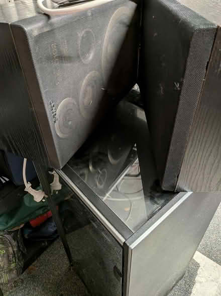 Photo of free Vintage stereo + cabinet + speakers (Newcastle Under Lyme ST5 0LJ) #1