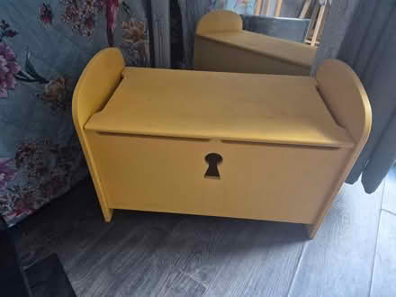 Photo of free Percy Pig & yellow toy chest (Terenure) #2