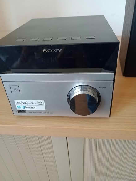 Photo of free Sony radio and speakers (Gosforth) #1
