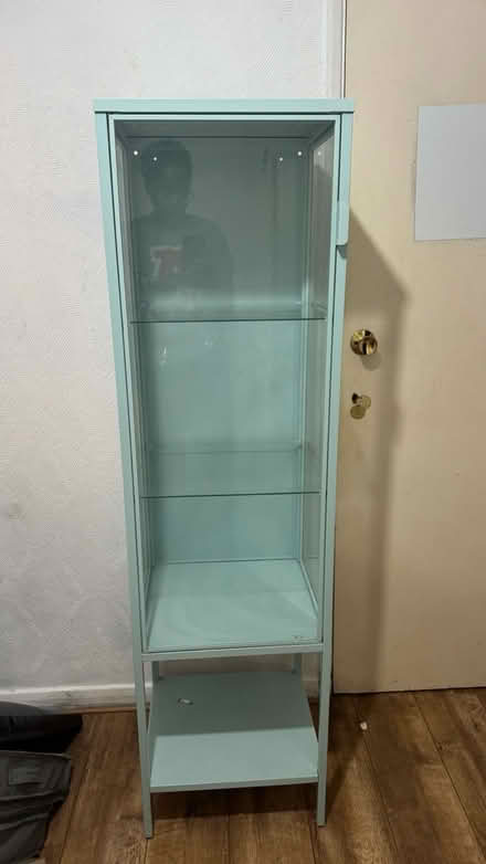Photo of free Glass cabinet with 2 shelves (Southall, UB1 3JX) #1