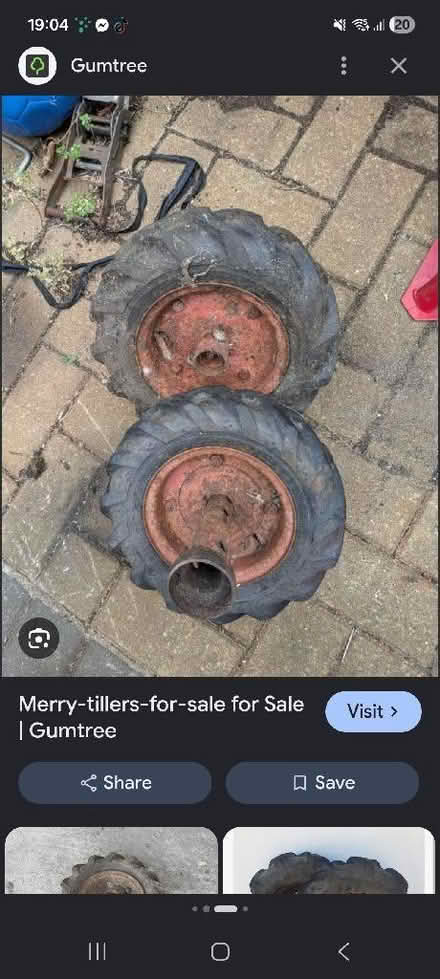 Photo of Tiller/Rotavator Wheels (Ingrow BD21) #1