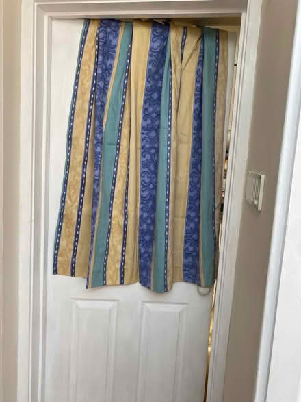 Photo of free 3 pairs blue/yellow curtains (Priorslee TF2) #2
