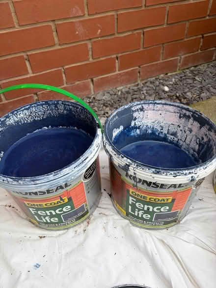 Photo of free Fence paint (Cubbington CV32) #1