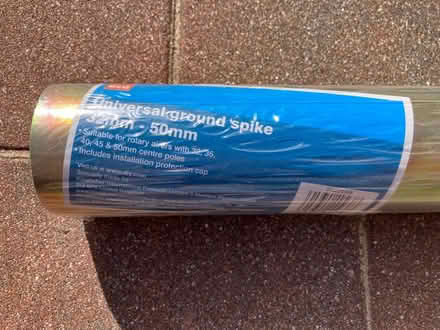 Photo of free Universal ground spike (metal) for rotary airers (Denny Bottom TN4) #2
