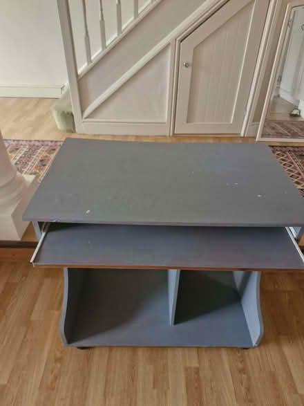 Photo of free Sturdy grey painted desk (Marlow SL7) #1