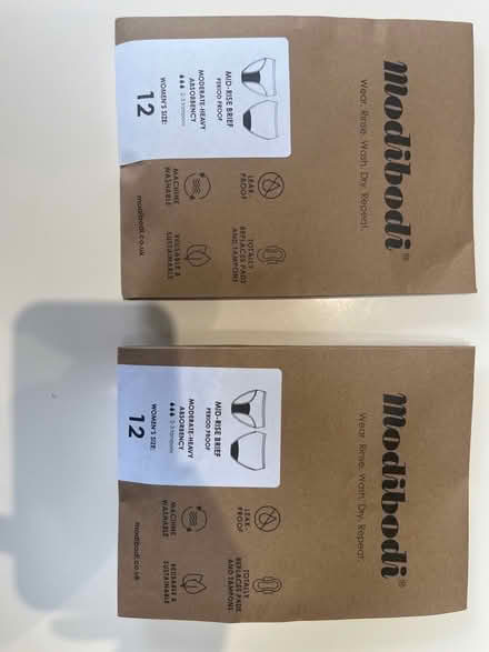 Photo of free Modibodi period briefs size 12 Brand New Unopened (Beckenham BR3) #1
