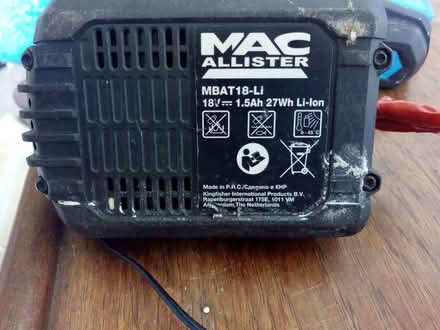 Photo of free Mac Allister 18V batteries charger (Highbury N5) #2