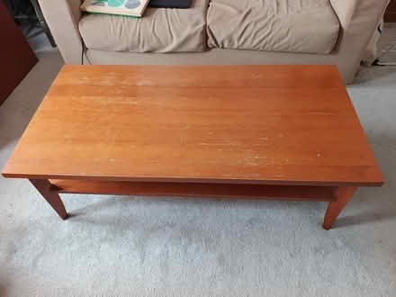 Photo of free Vintage solid wood coffee table (Scotstounhill G13) #1