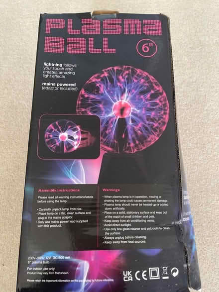 Photo of free Plasma ball (North Road BA2) #3