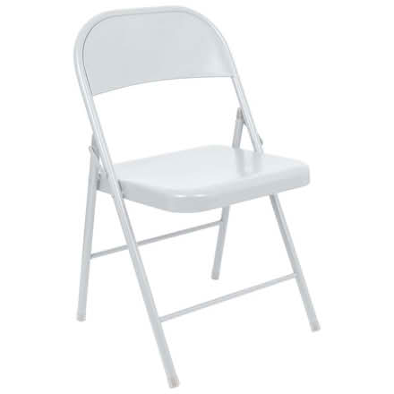 Photo of free White metal chair (Eve Hill DY1) #1