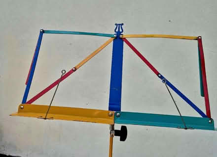 Photo of free Child's Multicoloured Music Stand (Priest Weston SY15) #1