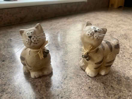 Photo of free 2 x Cat Ornaments (Newbury RG14) #1
