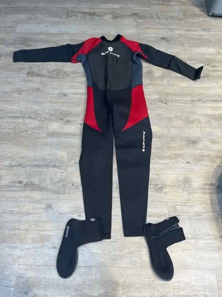 Photo of free Wetsuit and boots (Beckenham BR3) #2
