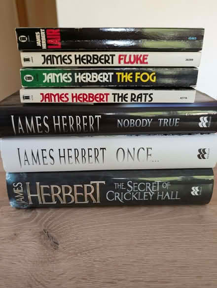 Photo of free James Herbert Books (Oxhey Hall WD19) #1